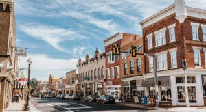 Main street downtown Culpeper